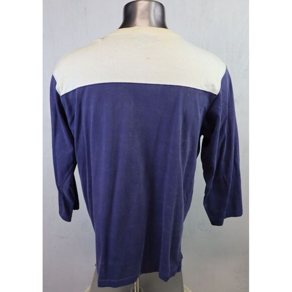 Vintage Polo Ralph Lauren Long Sleeve Crewneck T Shirt XL Made in USA Distressed - Picture 3 of 11